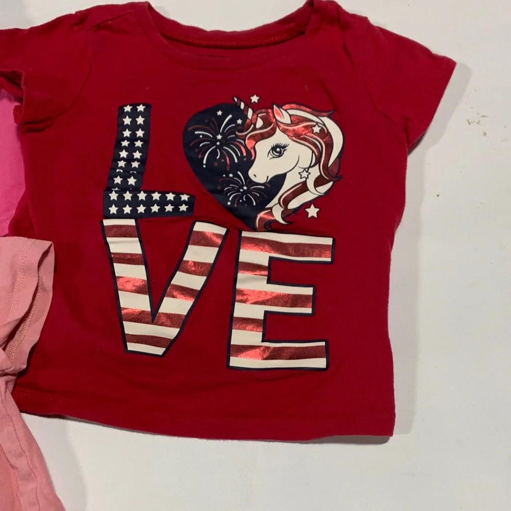 Nike Pink Polo Shirt and Kids Clothing LOT 2T /‎ 3T 4247